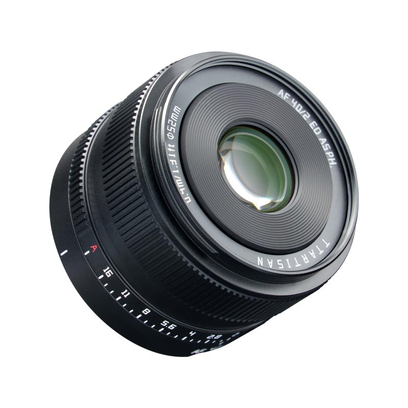 TTARTISAN AF 40mm F2 Full Frame Autofocus Camera Lens Compatible with LMount Mirrorless Cameras SL SL2 SL2S SL3 S1 S1R S1H S5 S5M2 S5M2X FP FPL Black - Image 2