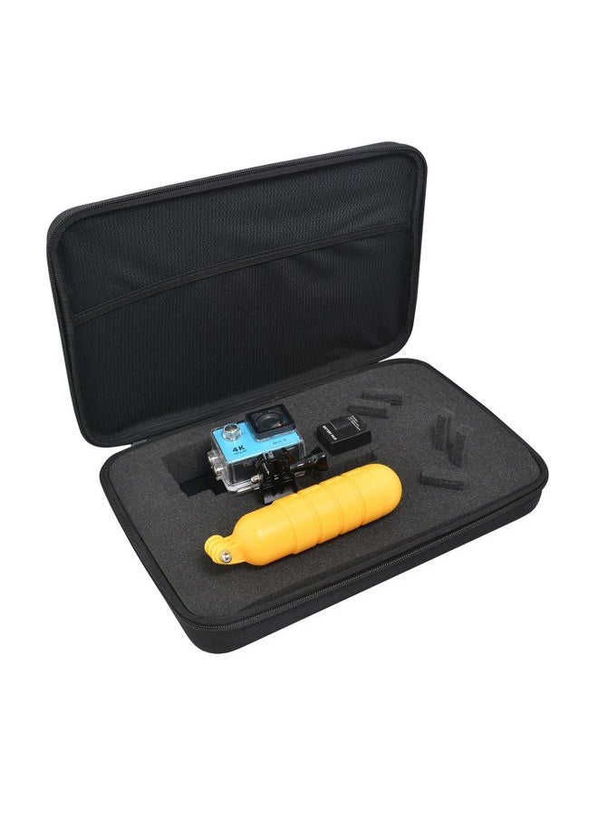 Ruittos - Large Carrying Case with Customizable Foam Protective Storage Case Compatible with GoPro 13/12, osmo Pocket 3, Action 5, insta360, LCD SD Cards Batteries Feiyu Gimbal Digital Sports Camera Case - Image 1
