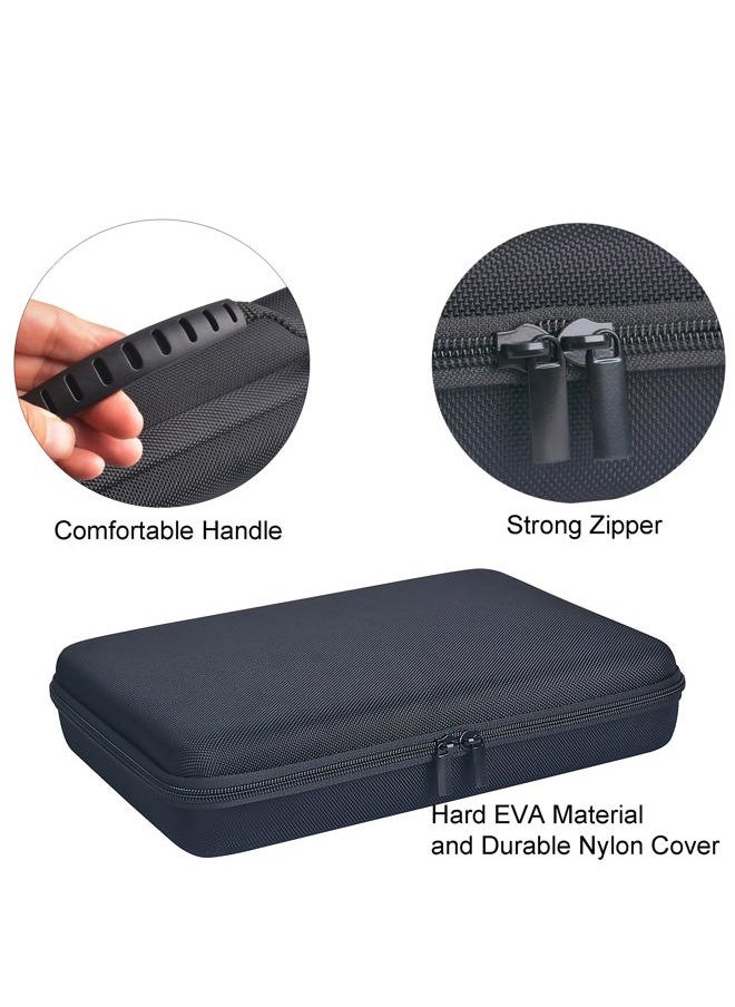 Ruittos - Large Carrying Case with Customizable Foam Protective Storage Case Compatible with GoPro 13/12, osmo Pocket 3, Action 5, insta360, LCD SD Cards Batteries Feiyu Gimbal Digital Sports Camera Case - Image 1