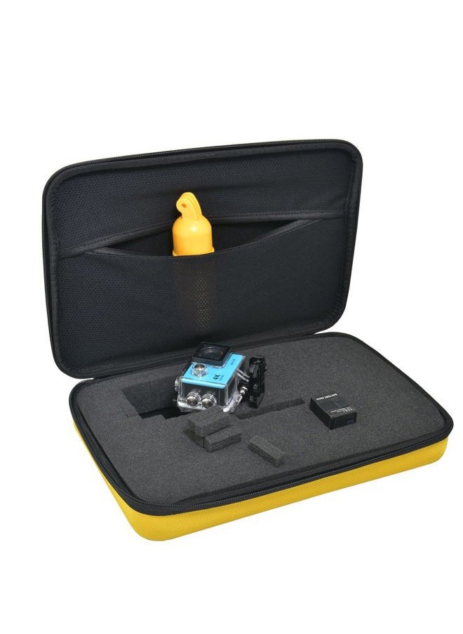 Ruittos - Large Carrying Case with Customizable Foam Protective Storage Case Compatible with GoPro 13/12, osmo Pocket 3, Action 5, insta360, LCD SD Cards Batteries Feiyu Gimbal Digital Sports Camera Case - Image 1