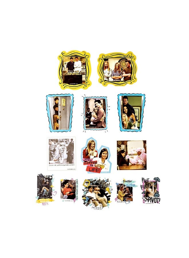 CONQUEST Conquest Journals Friends Besties Vinyl Sticker Pack 50 Unique Stickers Officially Licensed Waterproof Uv And Scratch Resistant Great For All Your Gadgets - Image 5
