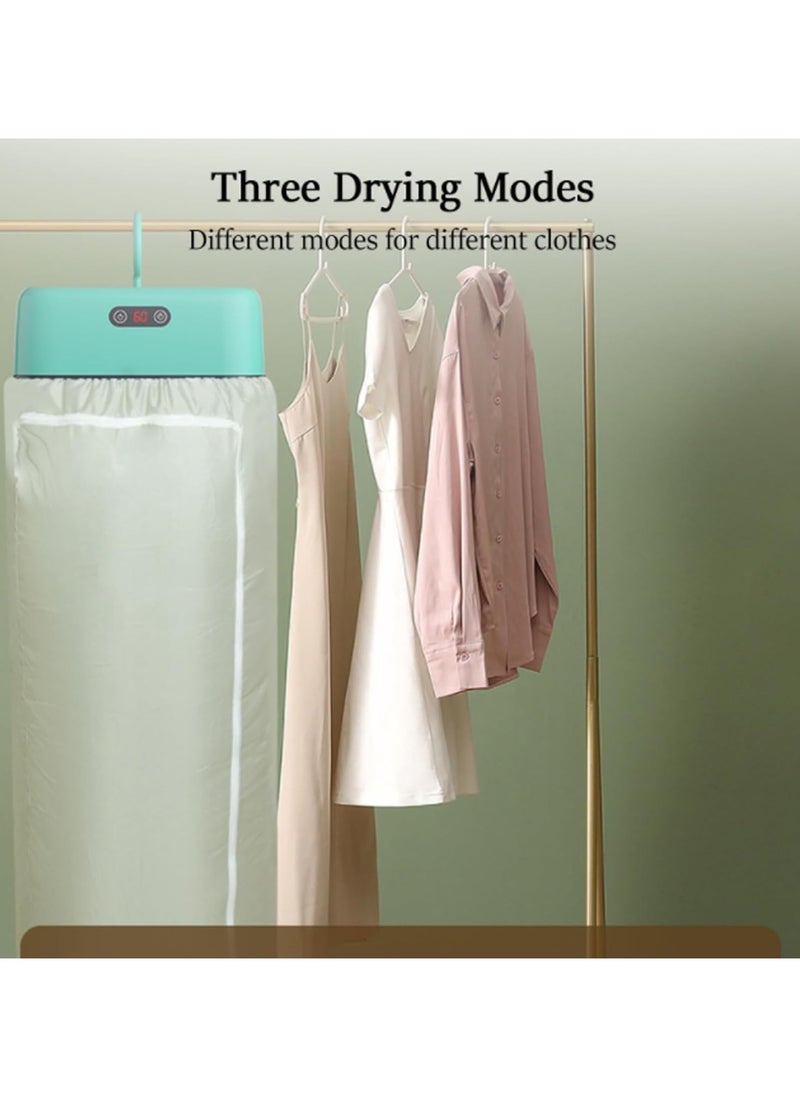 DubaiGallery Portable Clothes Dryer Mini Dryer Machine Upgraded Compact Dryer Machine 20min 2H Quick Drying Foldable Dryer Machine  - Image 2