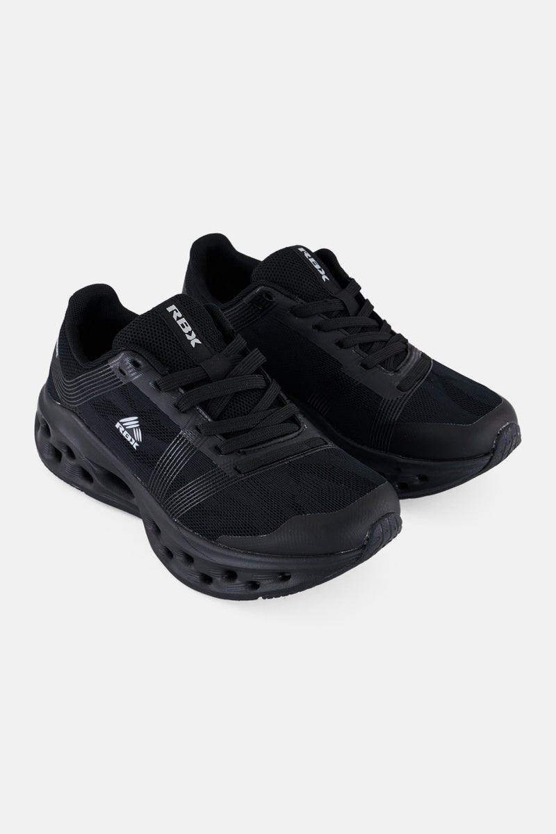 RBX Women  Lace Up Running Shoes, Black  - Image 1