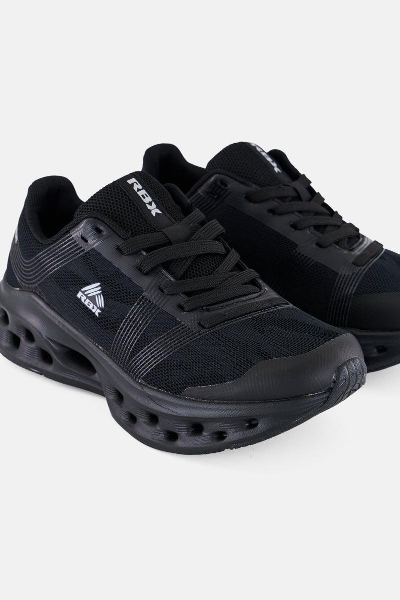 RBX Women  Lace Up Running Shoes, Black  - Image 4