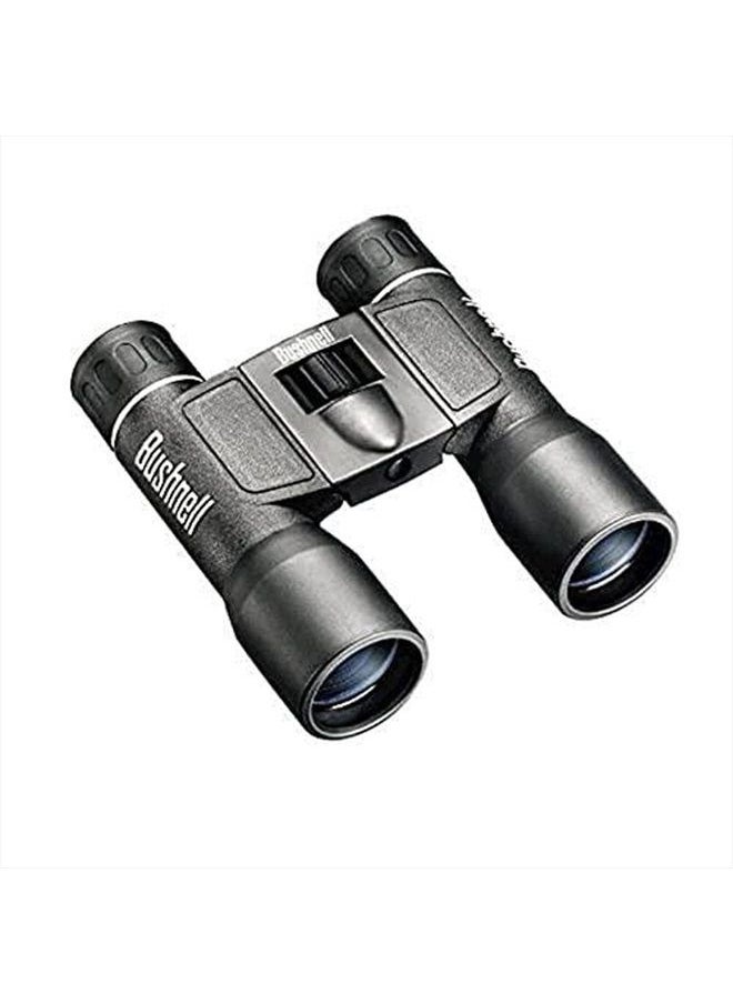 Bushnell Powerview 10x25 Compact Folding Roof Prism Binocular (Black)  - Image 1