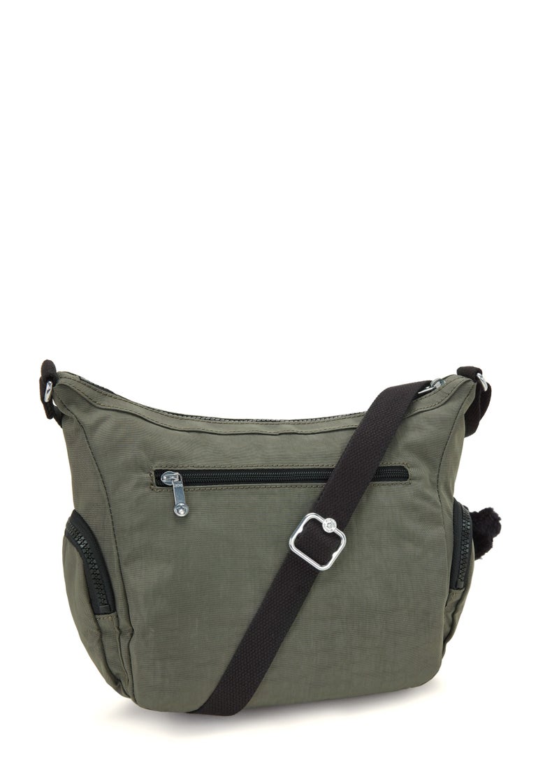kipling - Gabbie Small Crossbody Bag with multiple compartments Green Moss - Image 1