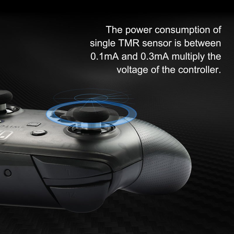 AKNES GuliKit TMR Electromagnetic Joysticks Replacement for DualSense PS5 / PS5 Edge Controller, Thumbstick Grips for PlayStation 5 Controller, Thumbstick Caps Included - Image 5
