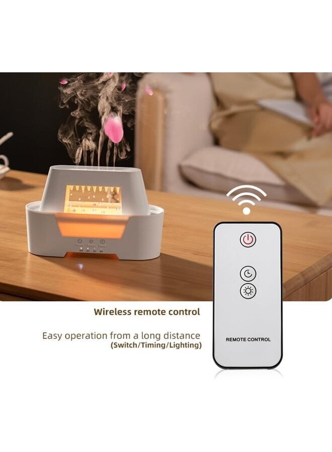 Water drop Aroma Diffuser 300ml with Remote Control, 2 in 1 Rain Cloud Diffuser,Aromatherapy Air Humidifier Diffuser Raindrop 3 Colors Ambient Light For Home Bedroom  - Image 3