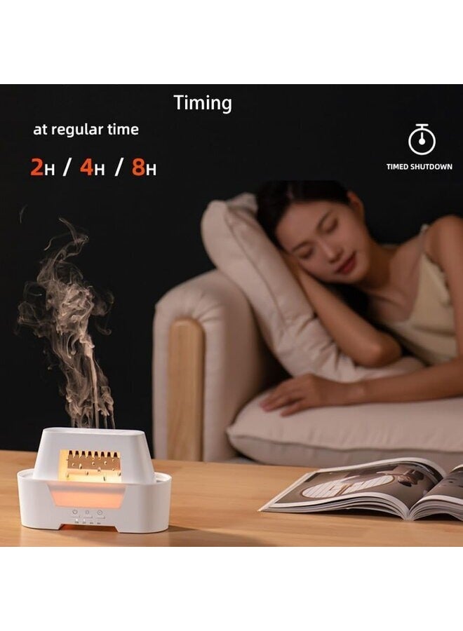Water drop Aroma Diffuser 300ml with Remote Control, 2 in 1 Rain Cloud Diffuser,Aromatherapy Air Humidifier Diffuser Raindrop 3 Colors Ambient Light For Home Bedroom  - Image 4