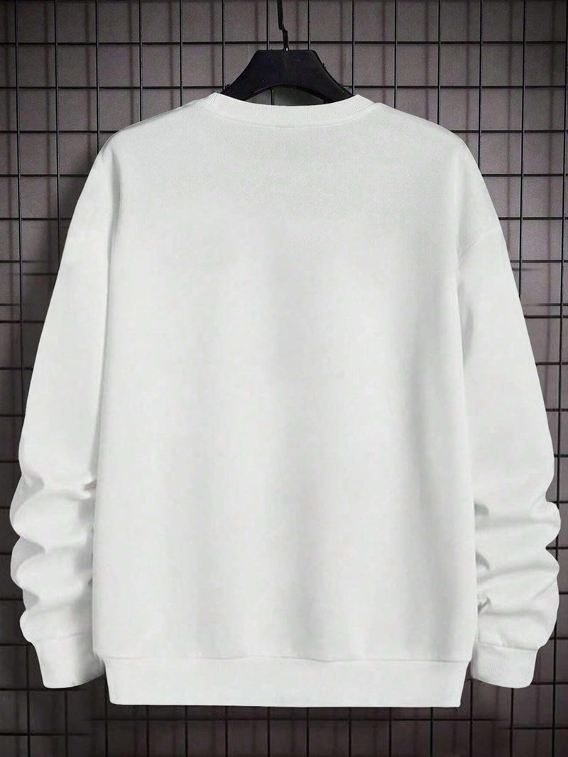 Noble Monk Men's Baggy Fit Sweatshirts | Aesthetic Drop Shoulder Oversized Sweatshirt | Long Sleeve Sweatshirts for Men - Image 2