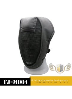 Generic Factory Batch V3 Metal Mesh Full Face Fencing Mask Field Mask Steel Mesh Field Mask Anti-riot Anti-strike Mud 