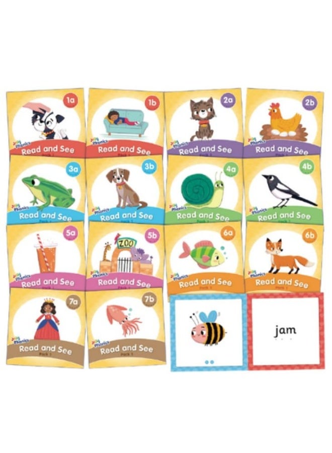 JollyPhonicsReadandSee,Pack1(14titles)