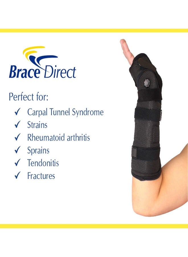 Brace Direct ROM Range of Motion Premium Wrist Brace Universal for Wrist & Arm Forearm Support, Carpal Tunnel Tendonitis Pain Relief - Image 4