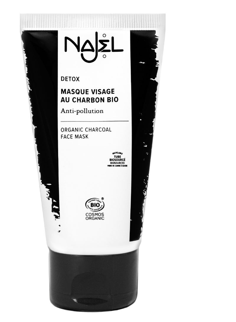 Najel Face Mask With Organic Charcoal Eco Certified - Image 1
