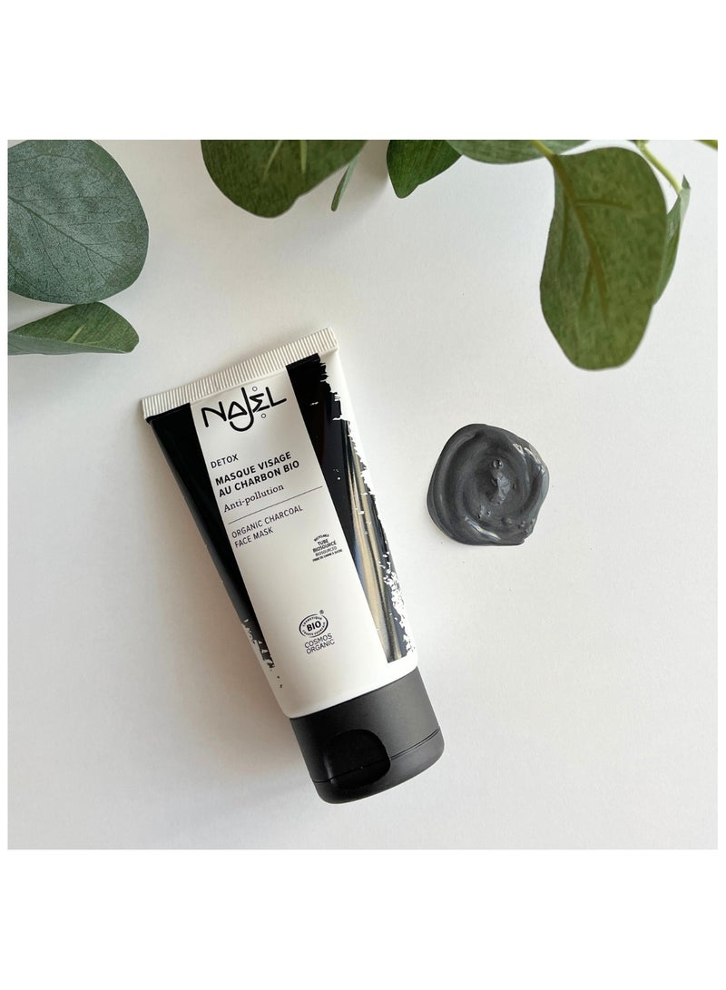 Najel Face Mask With Organic Charcoal Eco Certified - Image 3