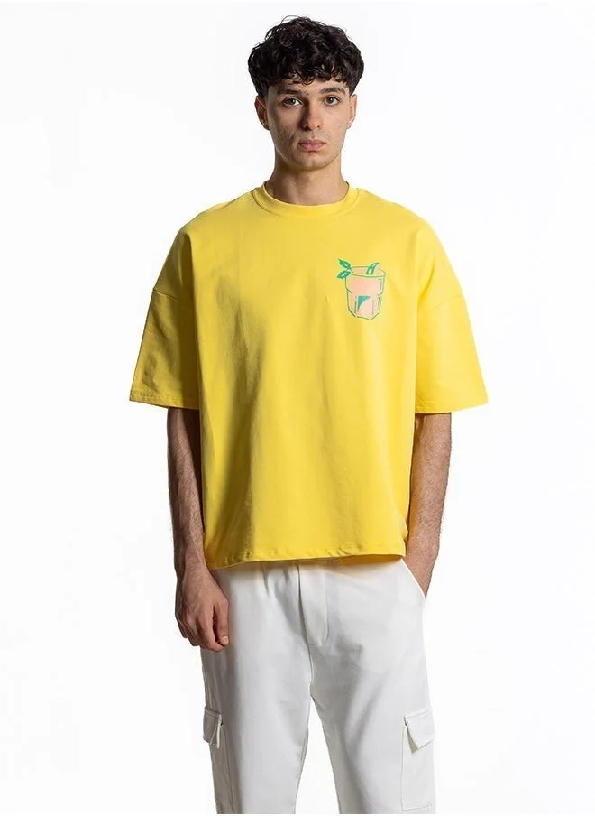 شايبس تيشيرت مطبوع ناعم