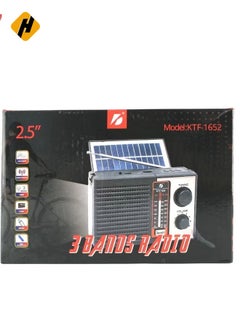 HuHa ORIGINAL KTF-1652 SOLAR SPEAKER 3-BAND AM/FM RADIO WITH BLUETOOTH, USB/TF Slot/Flashlight  - Image 4