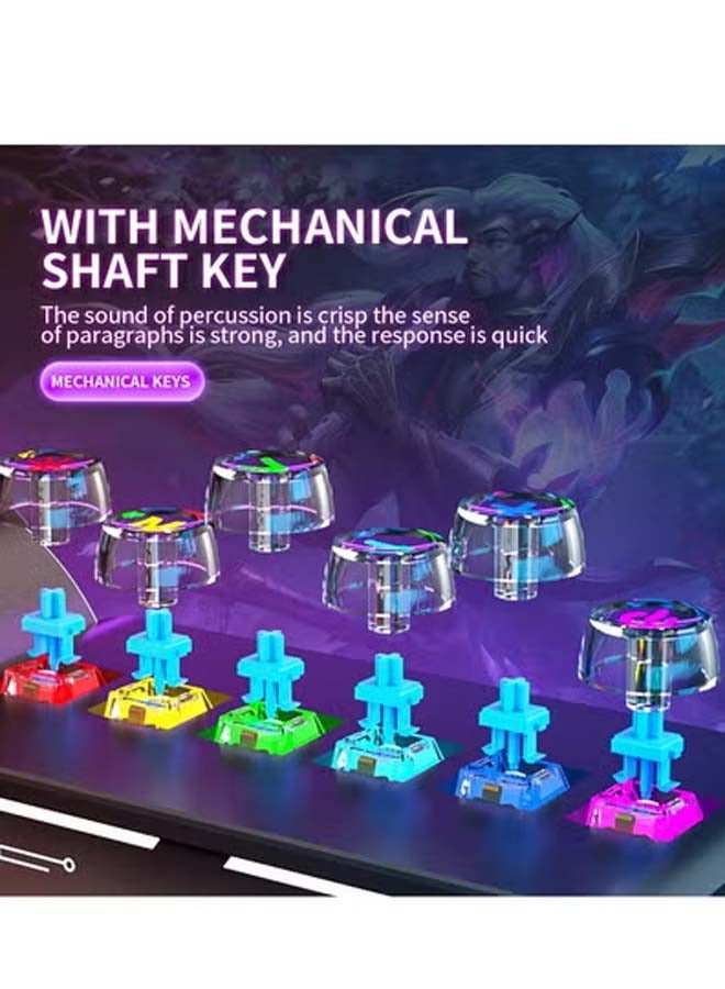 Oregon Desktop Computer Speaker with Bluetooth, Subwoofer, Colorful Ambient Lighting, Cool Notebook Desktop Gaming Sound System - Image 5