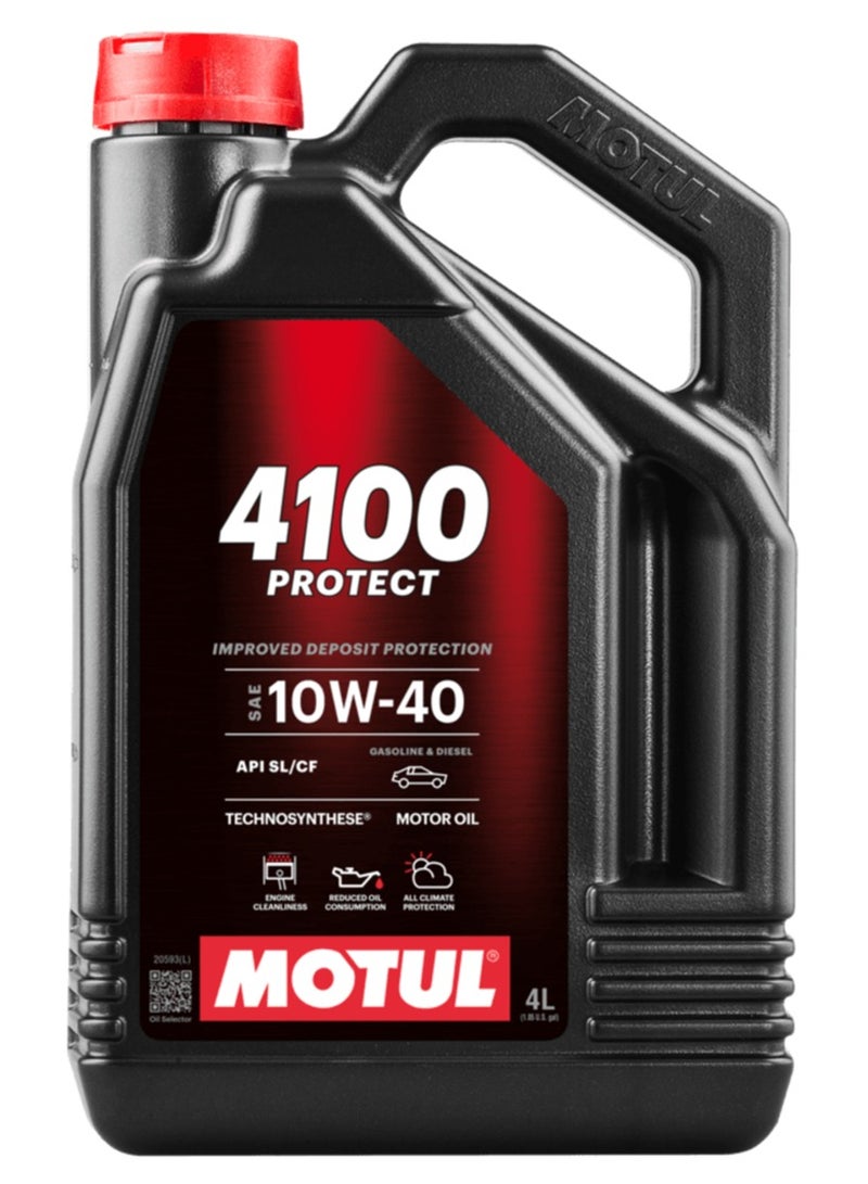 MOTUL 4100 Protect I 10W-40 Engine Oil (4L)