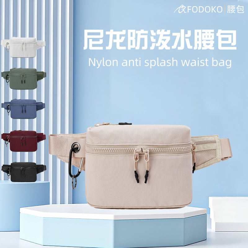 Nylon Water-repellent Waist Bag Casual Crossbody Sports Chest Bag Unisex Bag Running Chest Bag Wholesale - Image 3