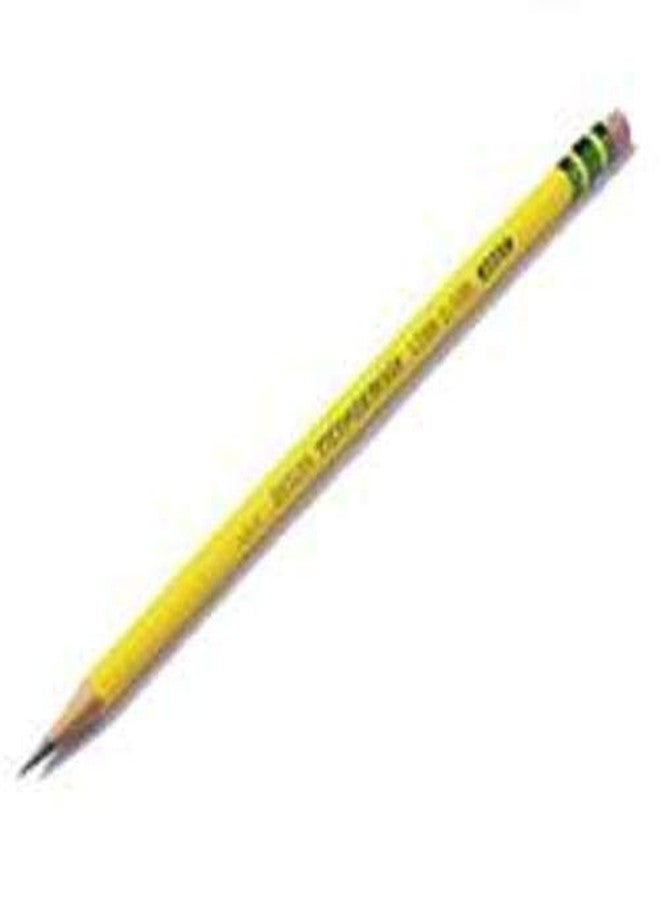 DIXON TICONDEROGA 13884 #4 EX-HARD YELLOW PENCIL - Image 1