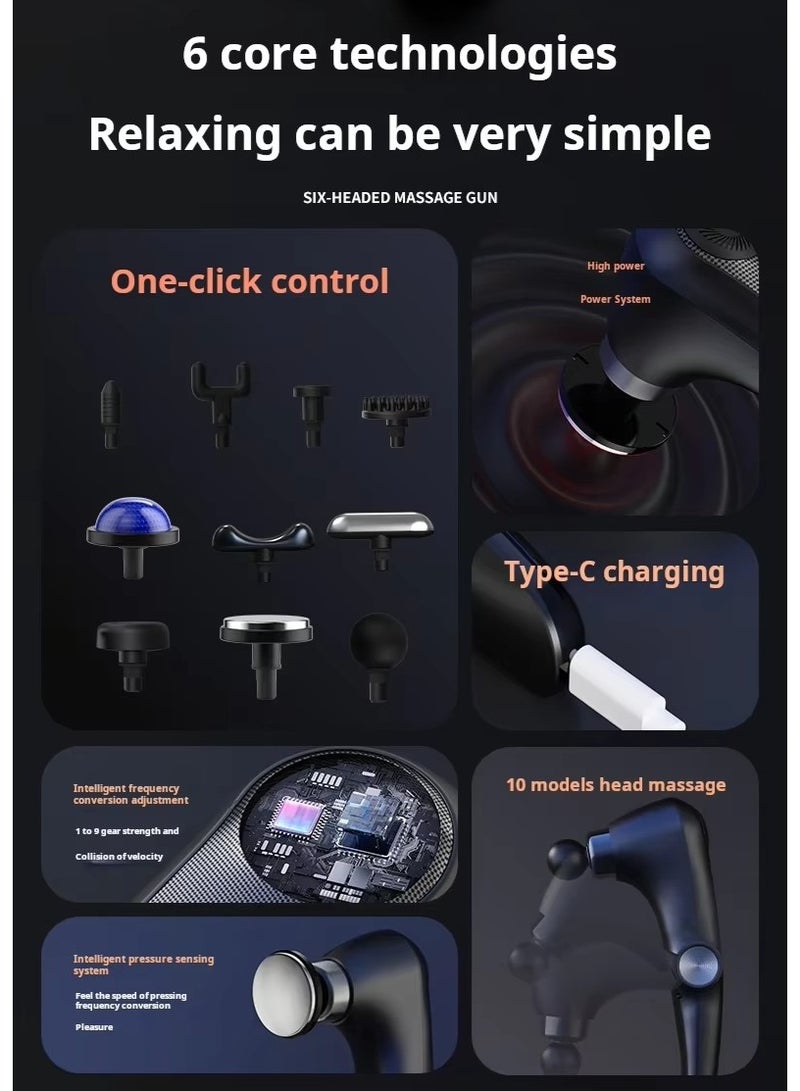 AirYoung Massage Gun with Extended Handle Revolutionary U-Shaped Back Massager for Pain Relief Deep Tissue Body Massager for Neck,Shoulder,Leg-Reach Every Muscle with Ease  - Image 2
