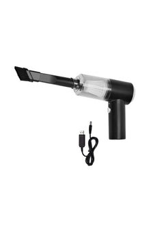 2in1 Car and Home Mini Portable Vacuum Cleaner Black