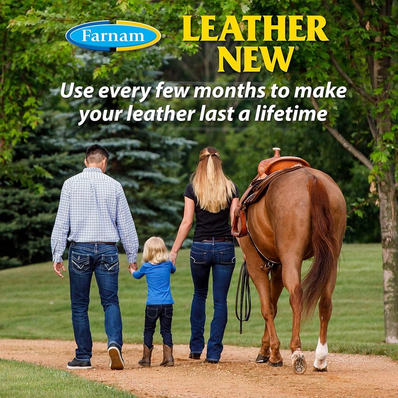 Farnam Leather New Deep-Cleaning Conditioner and Restorer for Saddles and Leather, 32 Ounces - Image 4