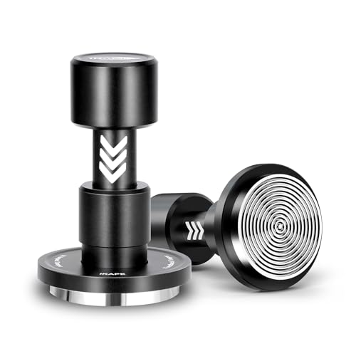 IKAPE 533MM V6 Impact Espresso Tamper with Sound Feedback 15lb30lb Interchangeable Springs Espresso High Tamper with Triplespring System Fits 54mm portafilters - Image 1