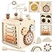 Vanplay Montessori Toys for 1 Year Old Girls Boy Gifts Wooden Sensory Activity Cube for Babies 1218 Months Learning Educational Toys 1 2 3 Year Old First Birthday Gifts for Toddler 13 - Image 3