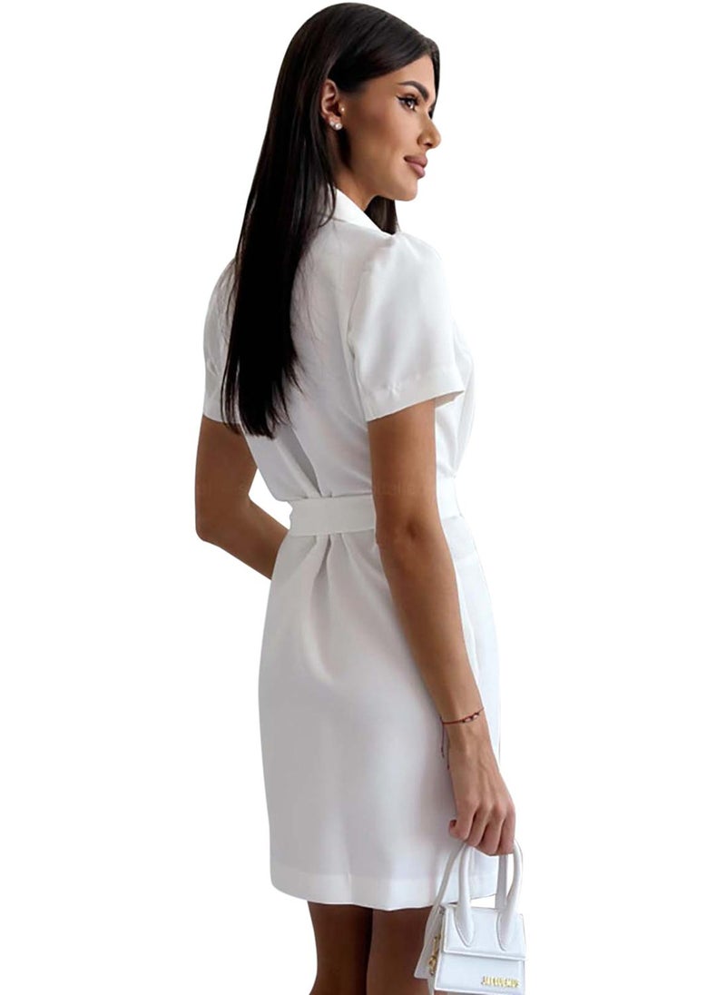 YUNIQEE Belted Blazer Dress  - Image 4