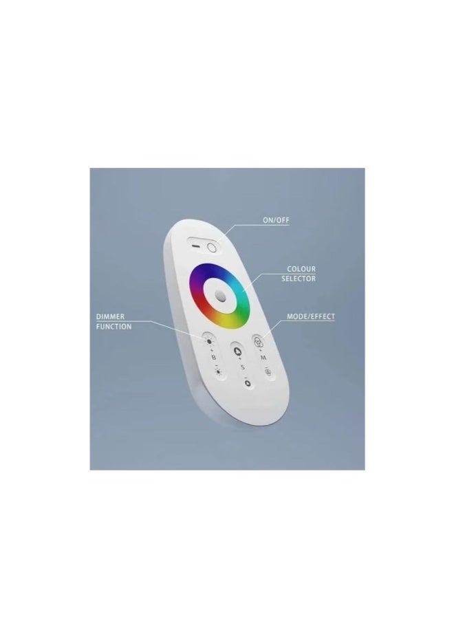 مصباح أرضي زاوية LED RGB متعدد الألوان مع جهاز تحكم عن بعد - Image 2
