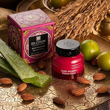 spa ceylon SPA CEYLON SLEEP INTENSE Dream Balm Intense Pacifying Blend SiliconeFree Hydrating Promotes Restful Sleep Suitable for all skin types - Image 5