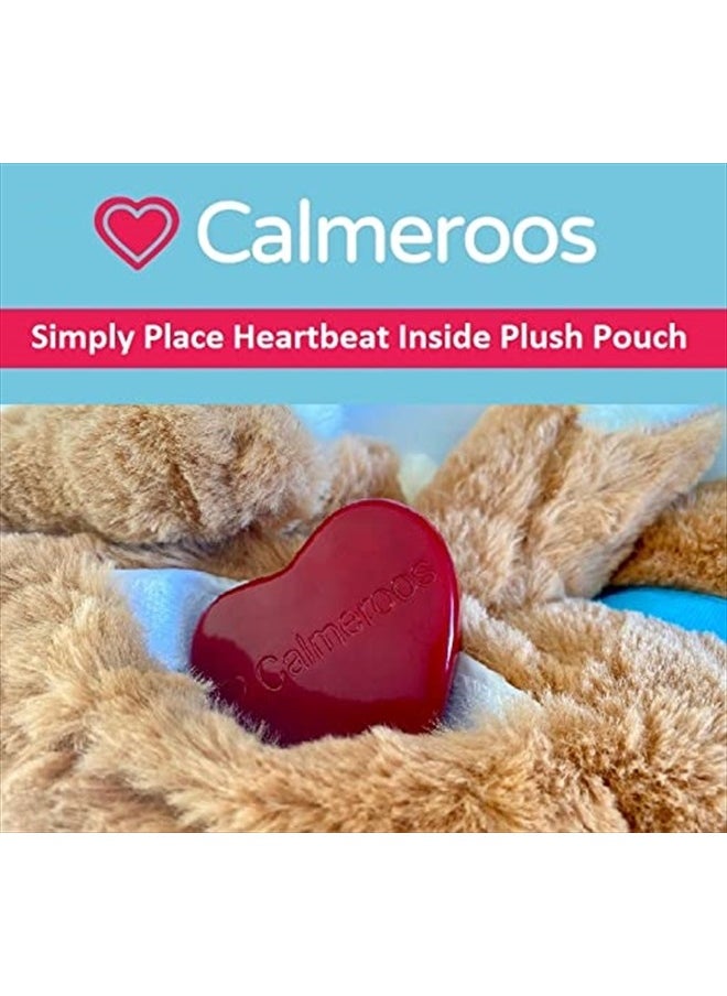 Calmeroos Puppy Heartbeat Toys Calming Separation Anxiety Relief Toys for Dogs Heartbeat Simulator in a Soft Comforting Pillow Pet Plush  - Image 4