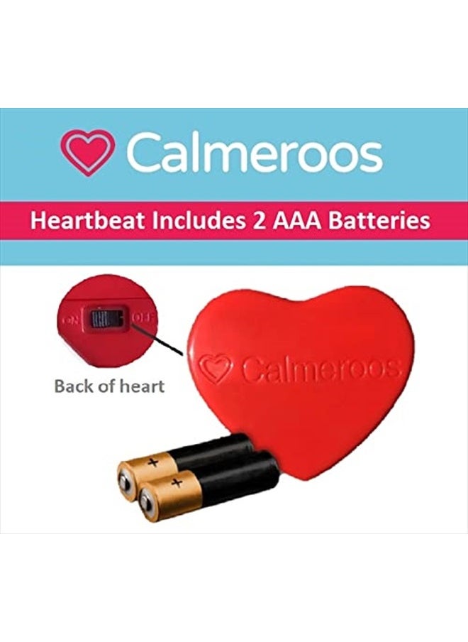 Calmeroos Puppy Heartbeat Toys Calming Separation Anxiety Relief Toys for Dogs Heartbeat Simulator in a Soft Comforting Pillow Pet Plush  - Image 3