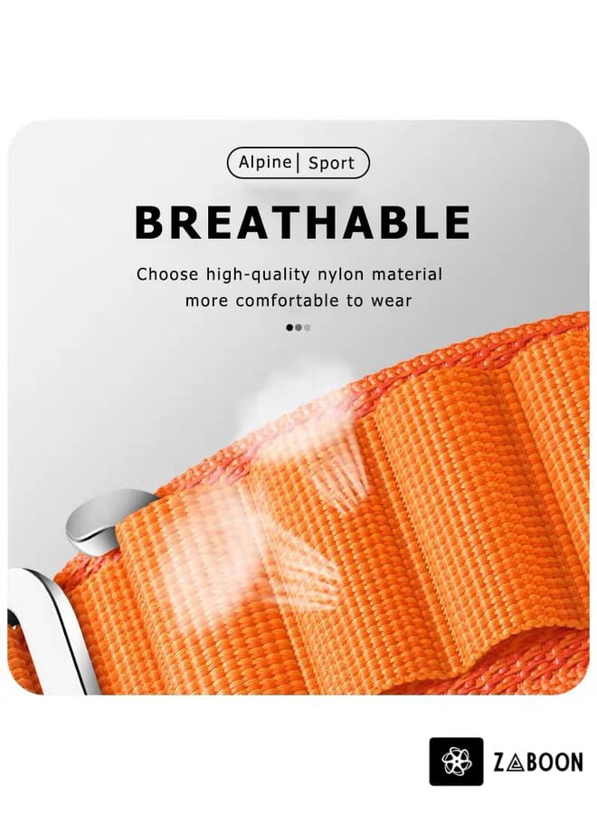 Zaboon Amazfit GTS4 Mini / Coros Pace 2 20mm Universal Nylon Loop Watch Band - Image 5