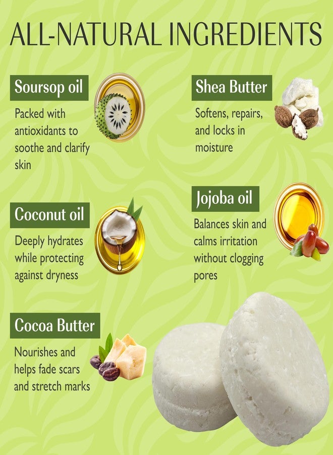 ريلاكسيشن شامبو صلب بزيت القشطة للشعر الجاف والمتساقط | شامبو صلب للنساء لنمو الشعر وتقويته وتكثيفه وزيادة حجمه | زبدة الشيا والكاكاو | خالٍ من البارابين والكبريتات | صنع في الولايات المتحدة الأمريكية - Image 2