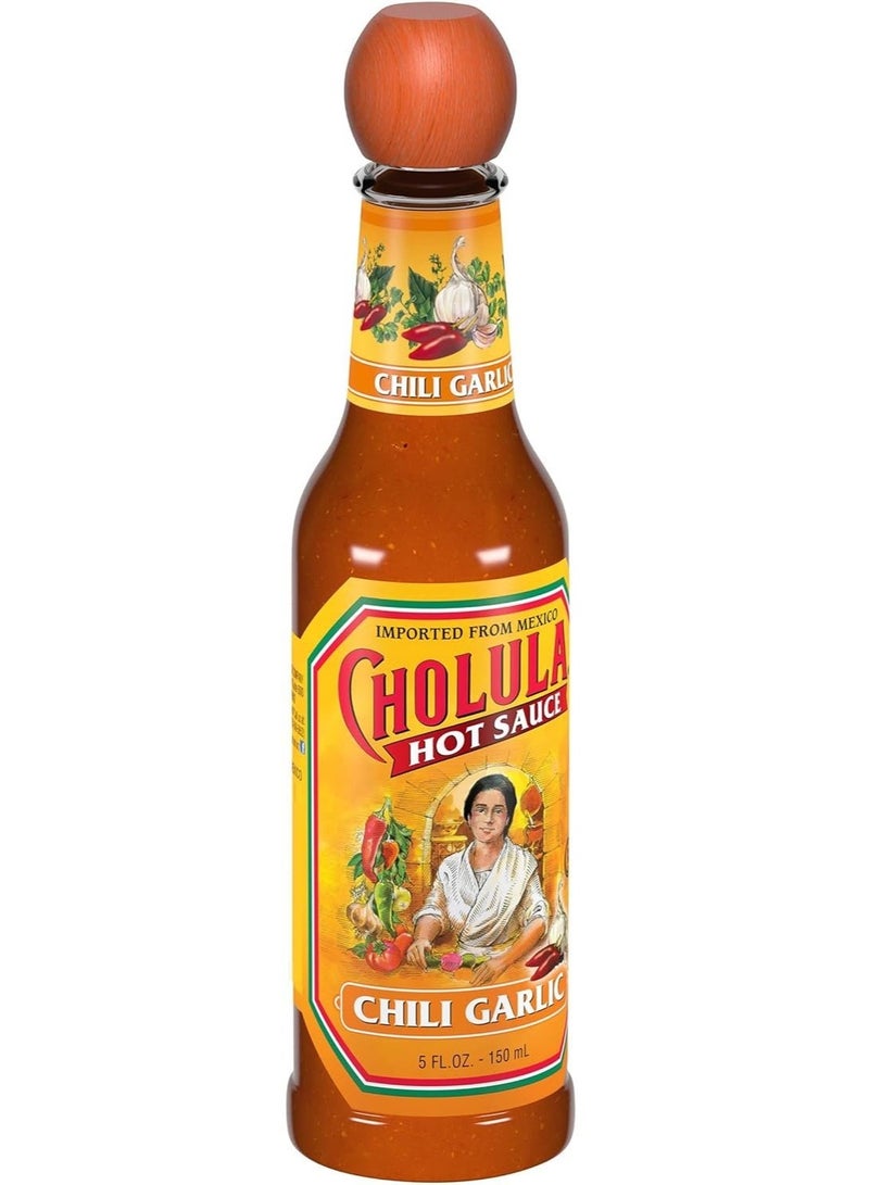 Cholula Chili Garlic Hot Sauce 150 ML - Image 1