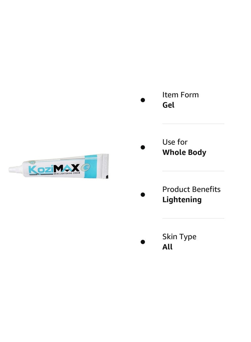 Kozimax Ethiglo Kozimax Skin Lightening Cream 15 grams Pack of 01 - Image 5