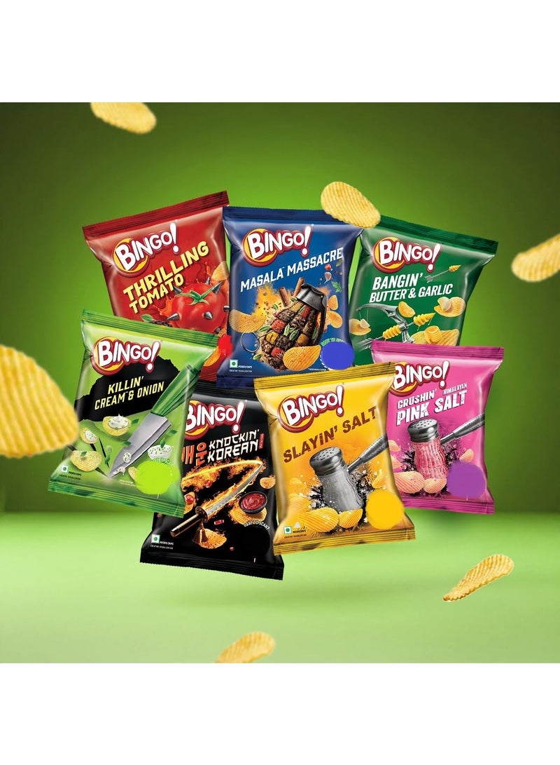Bingo! Potato Chips Killer Cream & Onion 45g - Image 2