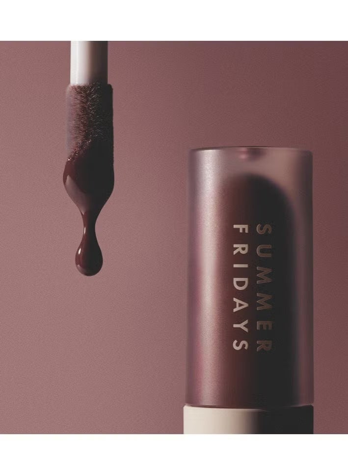 SUMMER FRIDAYS Dream Lip Oil Rosewood Nights 4.5ml - Image 3