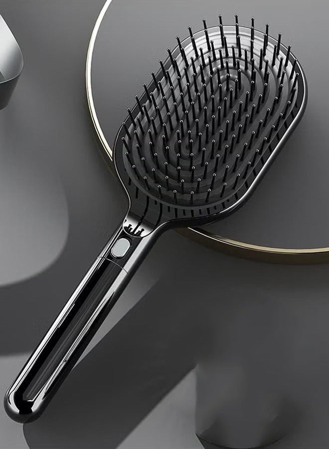 مشط شعر بوسادة هوائية سوداء - Image 2