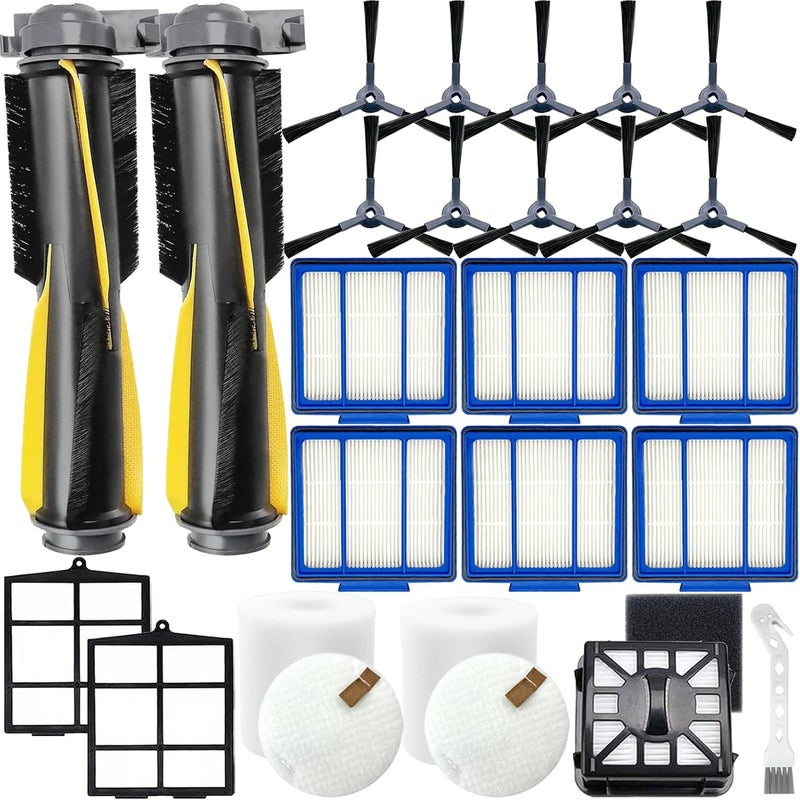 Eifrthe طقم قطع الغيار المكون من 26 قطعة لروبوت المكنسة الكهربائية Shark IQ RV101AE Shark AV911S EZ RV1000 RV1001 AV970 AV993 RV912S RV913S AV1002AE، قطع غيار shark rv1001ae - Image 1