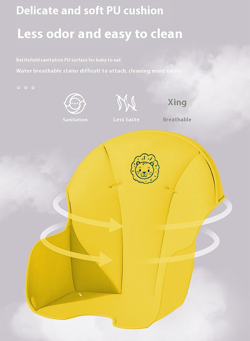 MaBaby Multifunctional Baby High Chair, Portable And Adjustable Baby Dining Chair, Easy Clean Baby Toddler Eating Chair - Image 3