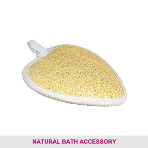 Vega Loofah Pad Body Sponge & Scrubber for Women & Men | Soft Mesh Bath Sponge for Dead Skin Removal | Gentle Body Exfoliator for Smooth & Healthy Skin, Small (NBA 3/6) - Image 3