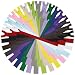 DOITEM Invisible Zipper DOITEM 45pcs 8 Inch 12 Inch 16 Inch Invisible Multicolor Nylon Coil Zippers for Sewing and Crafts 15 Colors - Image 2