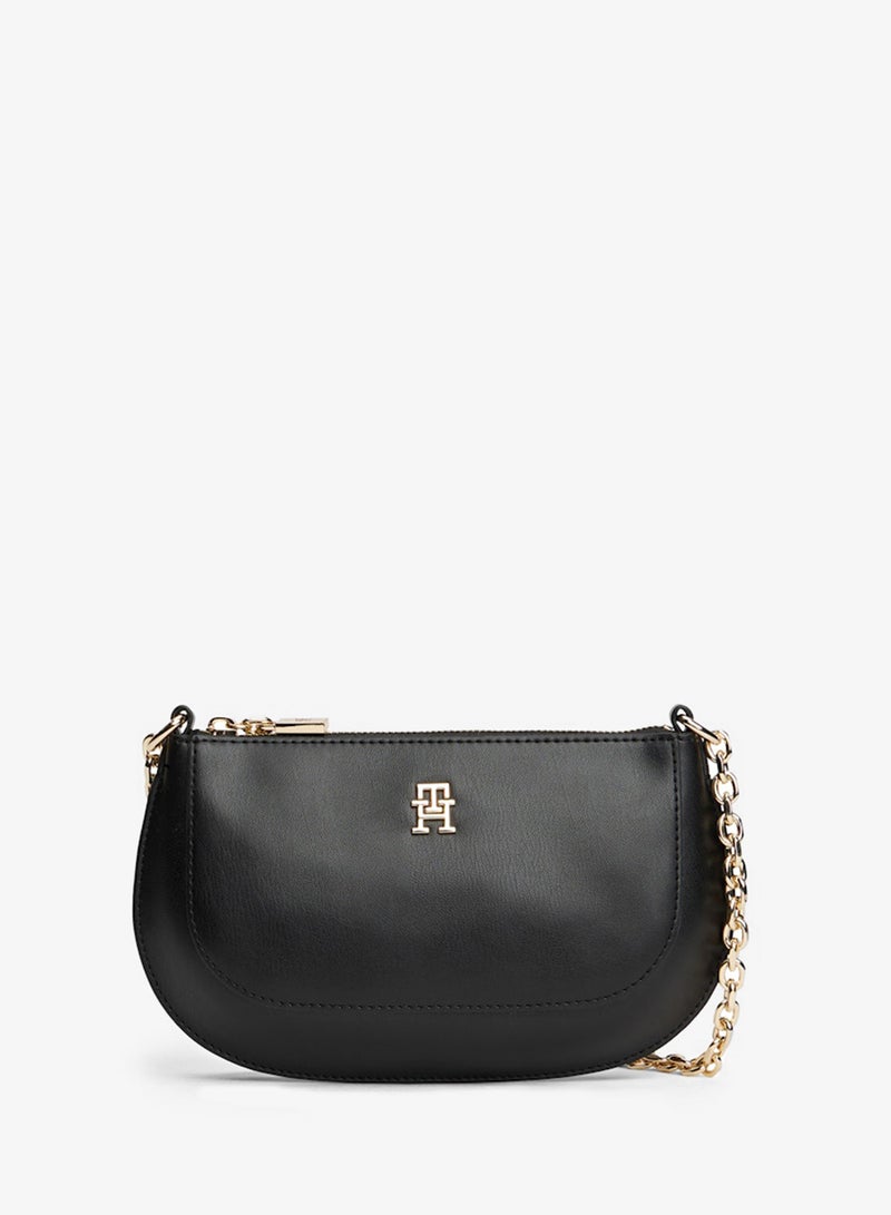 TOMMY HILFIGER TH Monogram Chain Strap Crossbody Bag - Image 1