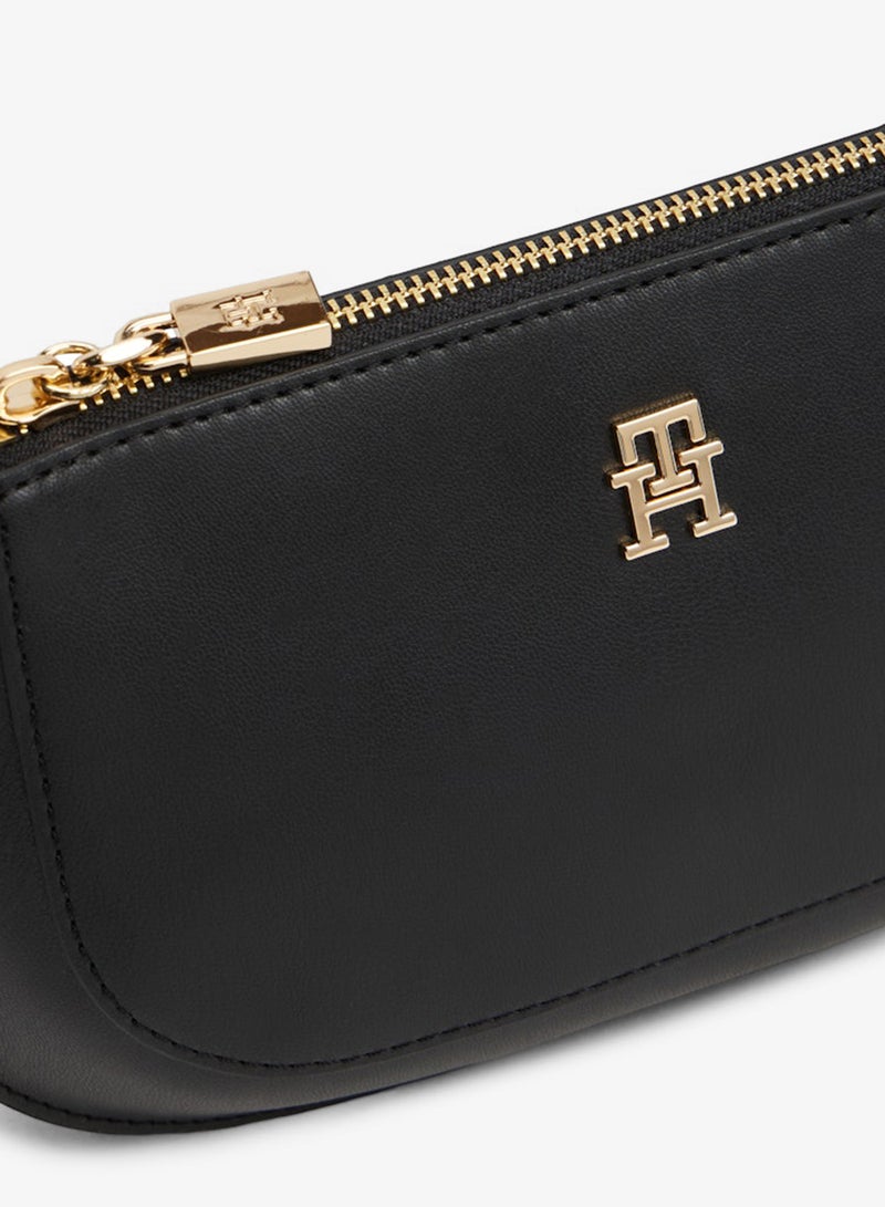 TOMMY HILFIGER TH Monogram Chain Strap Crossbody Bag - Image 4
