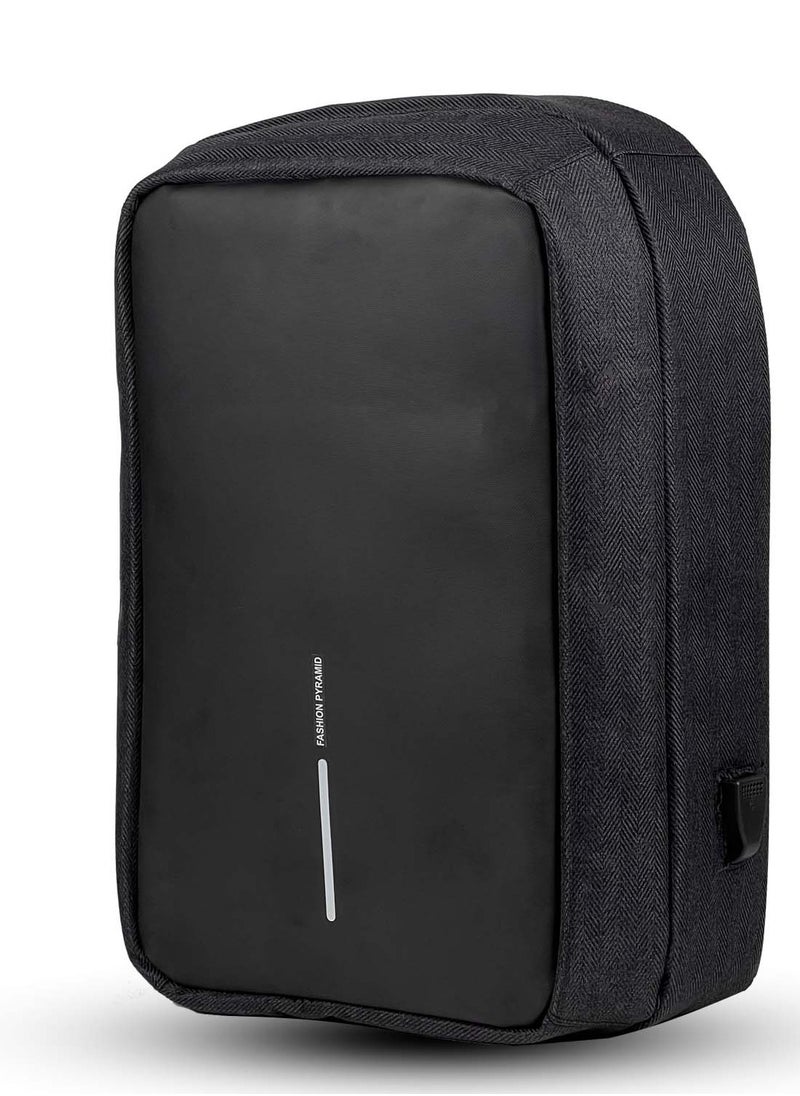 Anti-theft Business Backpack USB Port For 17 Inch Laptop - Black - pzsku/Z8403EF4501157648C8EAZ/45/_/1714575942/911d166a-e940-457f-898e-d184c2c8e037