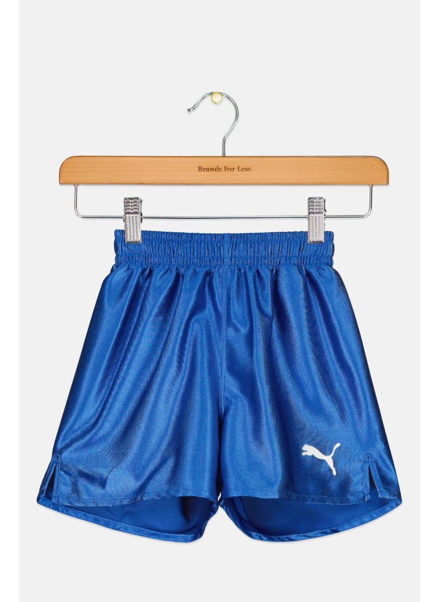 PUMA Kids Boy Sportswear Fit Training Shorts, Blue  - Image 1